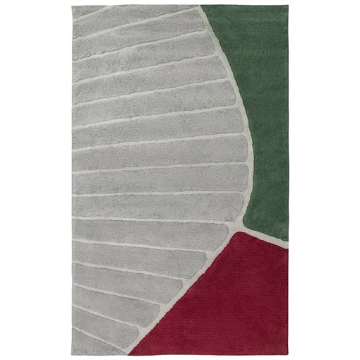 Ковер из хлопка с рисунком Tea plantation из коллекции Terra, 200х300 см - фото 406125