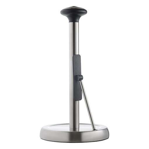 Держатель для бумажных полотенец со стоппером Mio, 19,5х37 см, хром - фото 406480