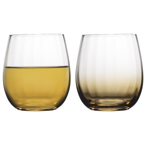 Набор стаканов для воды Gemma Amber, 460 мл, 2 шт. - фото 406945