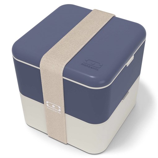 Ланч-бокс MB Square, blue natural - фото 407154