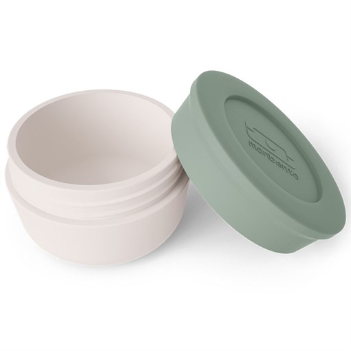 Соусница с крышкой MB Temple, 28 мл, green natural (новая) - фото 407199