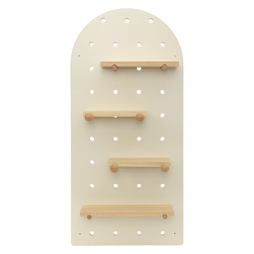 Полка настенная Shely, 38х80 см, белая - фото 407253