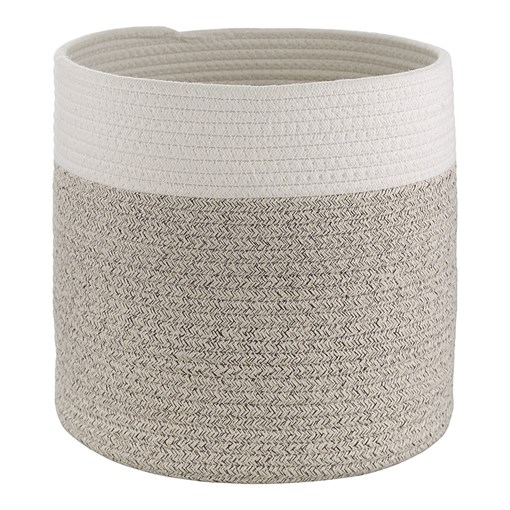 Кашпо Gerd, D30х29 см кремовое/светло-бежевое - фото 407489