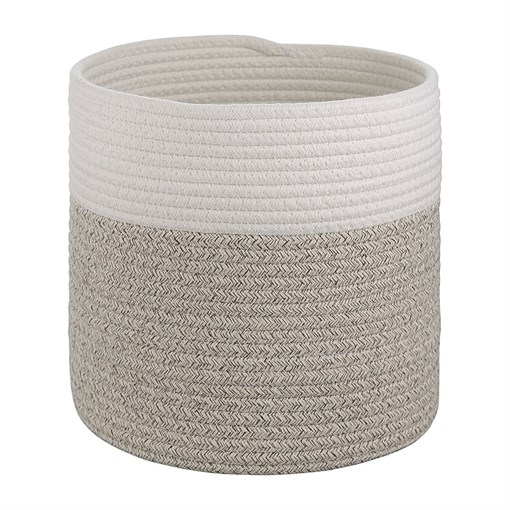 Кашпо Gerd, D28х27 см кремовое/светло-бежевое - фото 407495