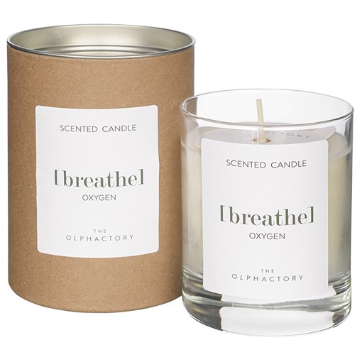 Свеча ароматическая The Olphactory, Breathe, Кислород (новая), 40 ч - фото 407981