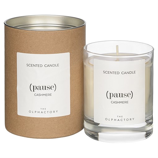 Свеча ароматическая The Olphactory, Pause, Кашемир (новая), 40 ч - фото 407996