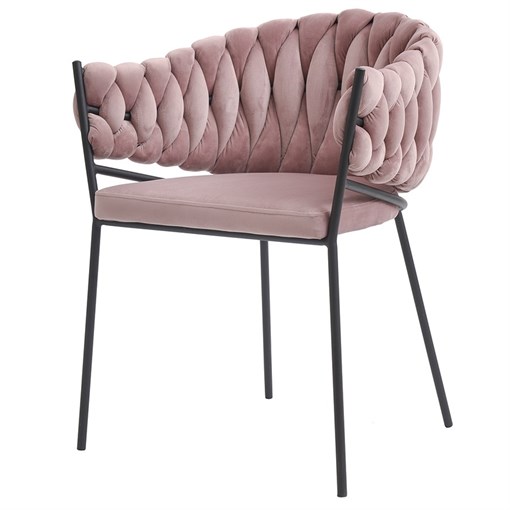 Кресло Lind, розовое - фото 408036