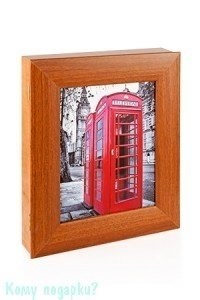 Ключница настенная "Британия" на 9 ключей, 30х35 см - фото 42344