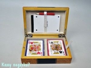 Набор для игры в карты, 18х12х4 см - фото 42663