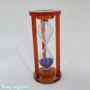 Песочные часы, (без указания времени), фиолетовый песок - фото 43317