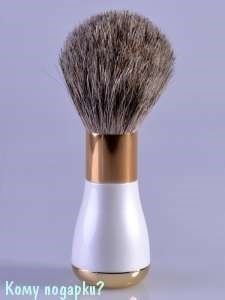 Помазок для бритья "WPearl&Gold (Gillette Mach-3)" - фото 47500