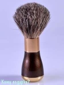 Помазок для бритья "Bronze&Gold (Gillette Mach-3)" - фото 47501