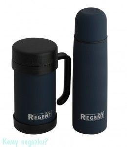 Набор подарочный Regent (термос + кружка-термос), 93-TE-B-S-02 - фото 54613