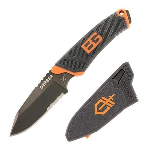 Нож с фиксированным клинком Гербер (Gerber) Bear Grylls Compact Fixed Blade 31-002946 - фото 59068