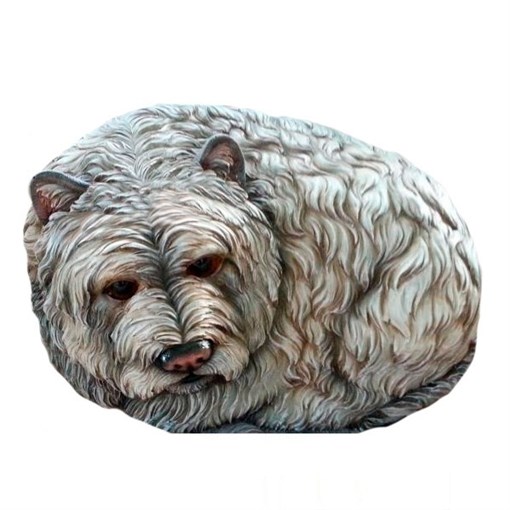 Камень декоративный Собачка Люсси L50W40H29 см. - фото 68704