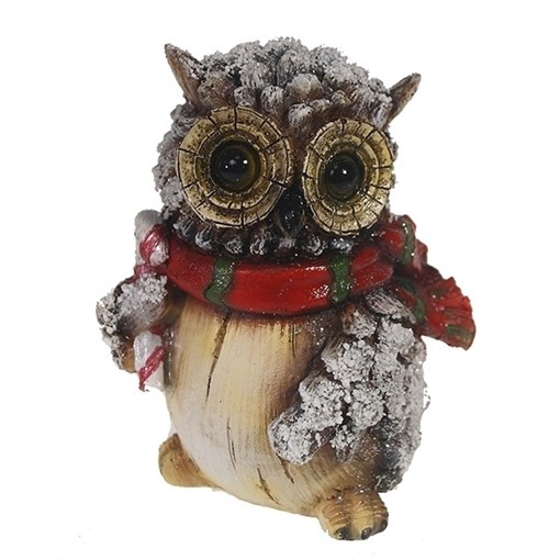 Фигура декоративная Филин с конфетой L8W10H15см - фото 69358