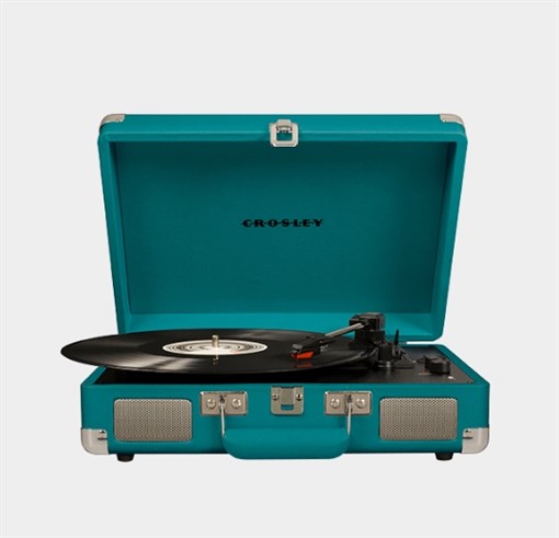 Проигрыватель Кросли (Crosley) Cruiser Deluxe Teal CR8005D-TL - фото 71900