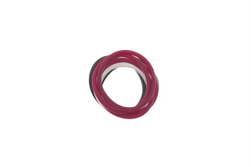 Резинки для волос силиконовые (12 шт) Деваль Бьюти (Dewal Beauty) DBR27 - фото 94149