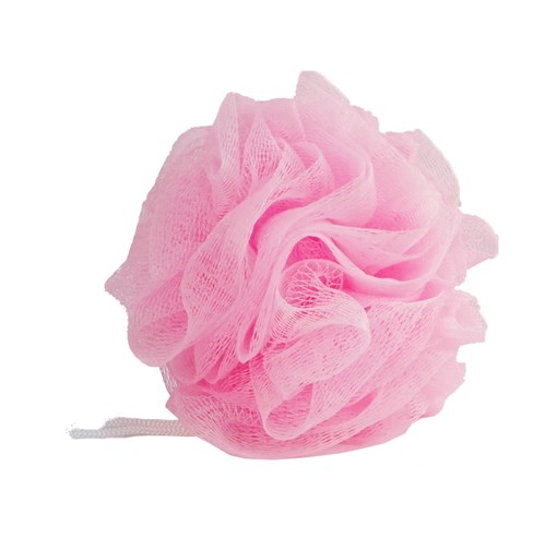 Мочалка для тела (50 гр.) розовая Деваль Бьюти (Dewal Beauty) BCS-50P - фото 94305