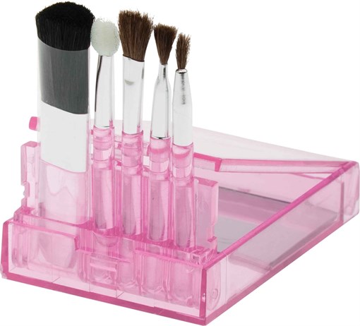 Набор мини кистей для нанесения макияжа (5 шт) Деваль Бьюти (Dewal Beauty) BR-05 - фото 94377