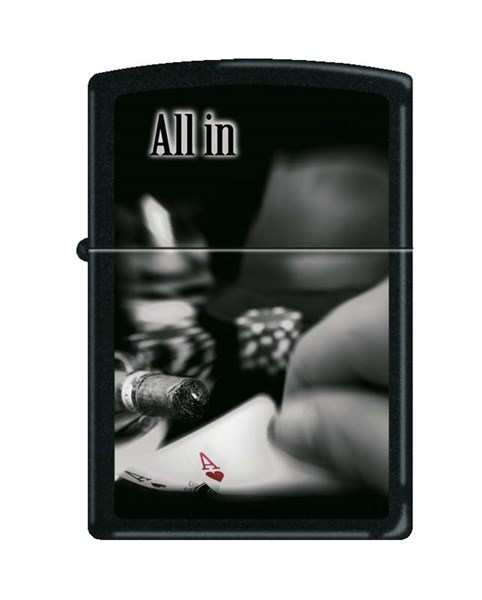 Широкая зажигалка Zippo 218 ALL IN ALL - фото 95233