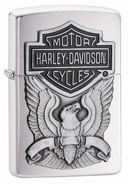 Широкая зажигалка Zippo H-d made in USA 200HD.H284 - фото 95504