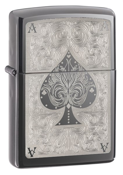 Широкая зажигалка Zippo 28323 - фото 95705