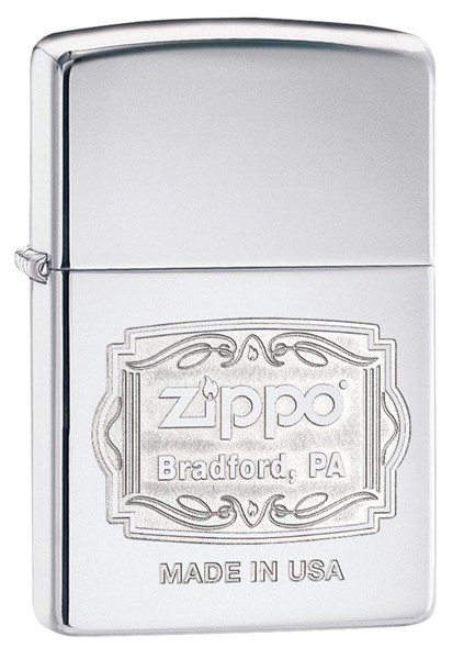 Зажигалка Zippo Classic с покрытием High Polish Chrome 29521 - фото 95763
