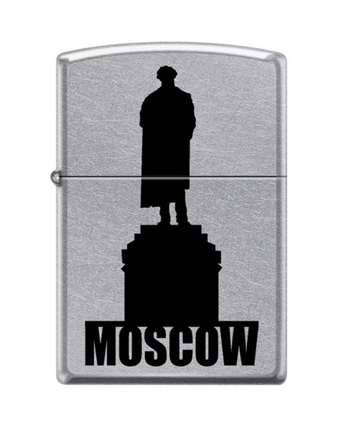 Широкая зажигалка Zippo MOSCOW SILHOUETTE 207 - фото 95843