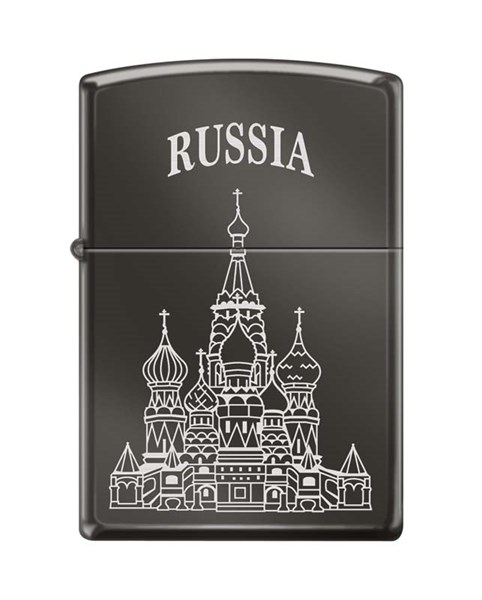 Широкая зажигалка Zippo ST BASIL 150 - фото 95853