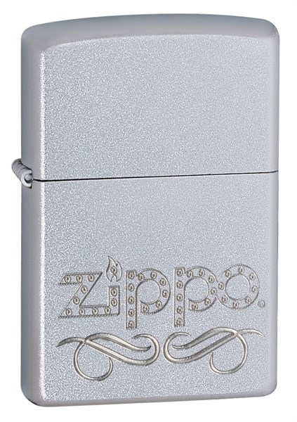 Широкая зажигалка Zippo Scroll 24335 - фото 95944