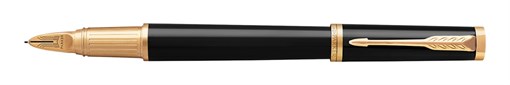 Ручка 5-й пишущий узел Паркер (Parker) Ingenuity Black Lacquer GT - фото 96788