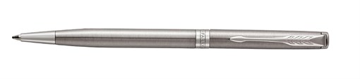 Ручка шариковая тонкая Essential Sonnet Stainless Steel CT Паркер (Parker) 1931513 - фото 97007