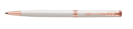 Ручка шариковая тонкая PREMUIM Sonnet Pearl Lacquer PGT Паркер (Parker) 1931556 - фото 97009