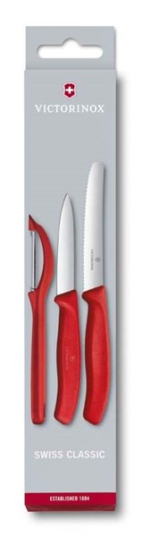 Кухонный набор ножей для овощей SwissClassicВикторинокс (Victorinox) 6.7111.31 - фото 99649