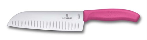 Нож Santoku 17см SwissClassic Викторинокс (Victorinox) 6.8526.17L5B - фото 99725