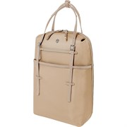 Сумка-рюкзак Victoria Harmony 15,6'', серебристая, нейлон/кожа/микрозамша, 28x13x41 см Викторинокс (Victorinox) 60