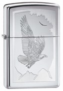 Широкая зажигалка Zippo Birds Of Prey 21069