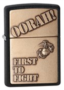 Зажигалка Zippo Marine с покрытием Black Crackle