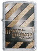 Широкая зажигалка Zippo METALL STRIPED 207HD