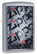 Зажигалка Zippo Diamond с покрытием Street Chrome™, 29838