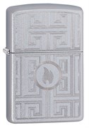 Зажигалка Zippo Labyrinth с покрытием Satin Chrome, 29857