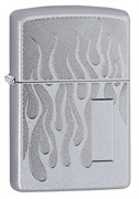 Зажигалка Зиппо (Zippo) с покрытием Satin Chrome, 29910