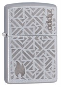 Зажигалка Зиппо (Zippo) с покрытием Satin Chrome, 29912