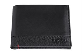 Портмоне Zippo, с защитой от сканирования Rfid, натуральная кожа, 2006023