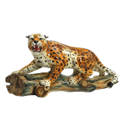 Статуэтка ростовая Леопард крадущийся CB-363-M