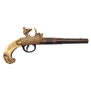 Пистоль тульских оружейников 18 века DE-1238