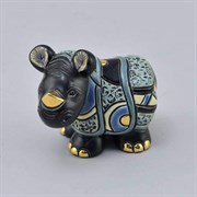 Статуэтка керамическая Детеныш носорога яванского DR-F-364
