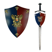 Щит геральдический малый Двуглавый Орел AG-884