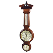 Часы с барометром и термометром настенные М-94-Ч